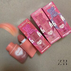 رژگونه پددار طرح شیگلم اولیبولا olibolla liquid blush