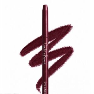 خط چشم و لب زرشکی roma burgundy eyeliner